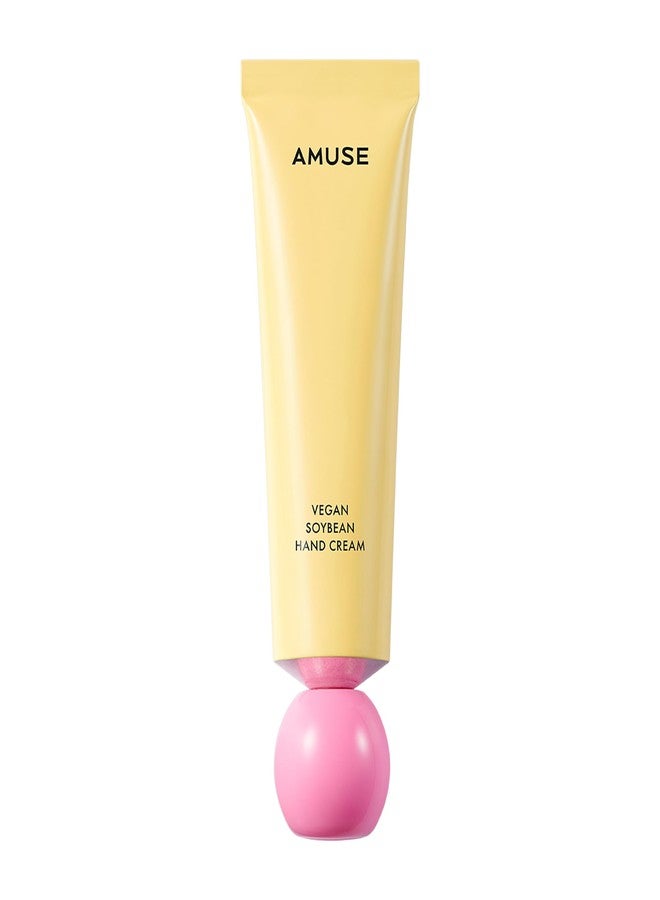 Amuse Seoul Vegan Soybean Hand Cream with Shea Butter Panthenol Ceramide for Dry Hands l Quick Absorption with Ultra Moisture and Hydration 3 Types of Soybean creams (ENERGY) - Image 1